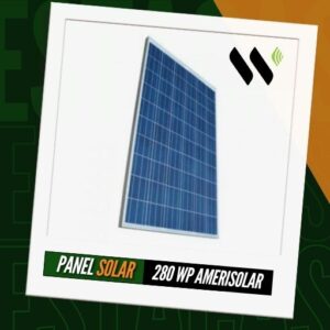 Alternative view of PANEL SOLAR 280 WP AMERISOLAR