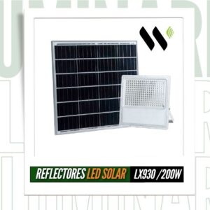 Alternative view of LX930 200W - REFLECTORES LED SOLAR