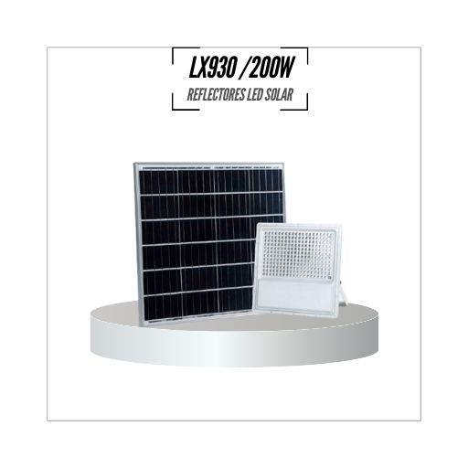 LX930 200W - REFLECTORES LED SOLAR - Imagen 3